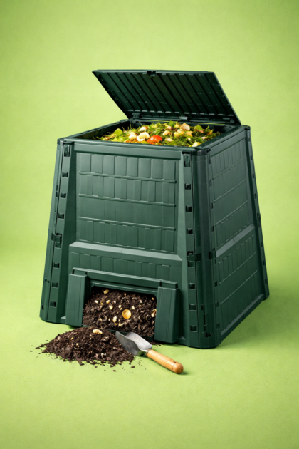 Composteur de jardin